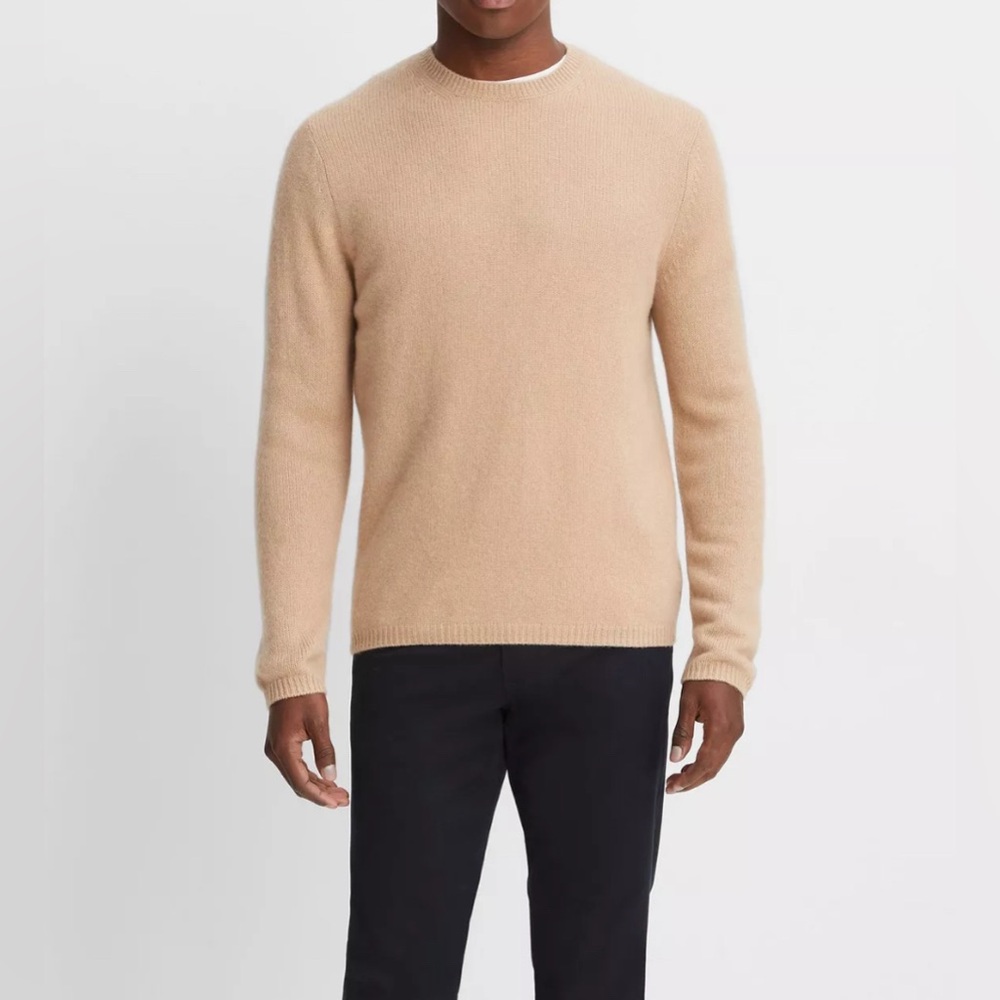 Vince Cashmere Crew Neck Shirt men's XXL new with tags